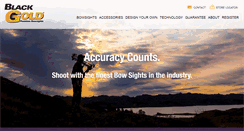 Desktop Screenshot of blackgoldsights.com